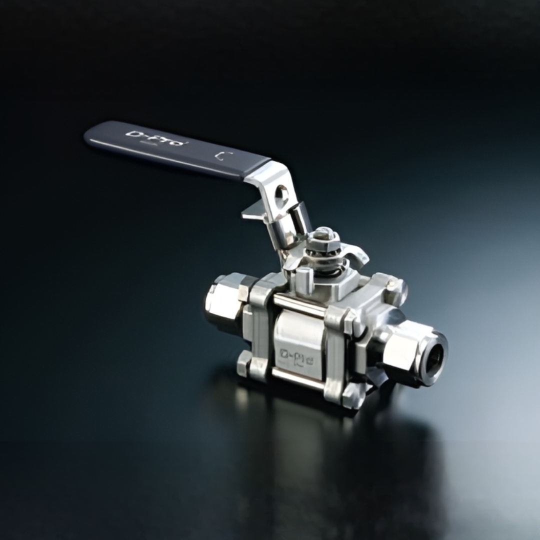 DK-Lok V83 Series Swing-Out Ball Valve, 1/2